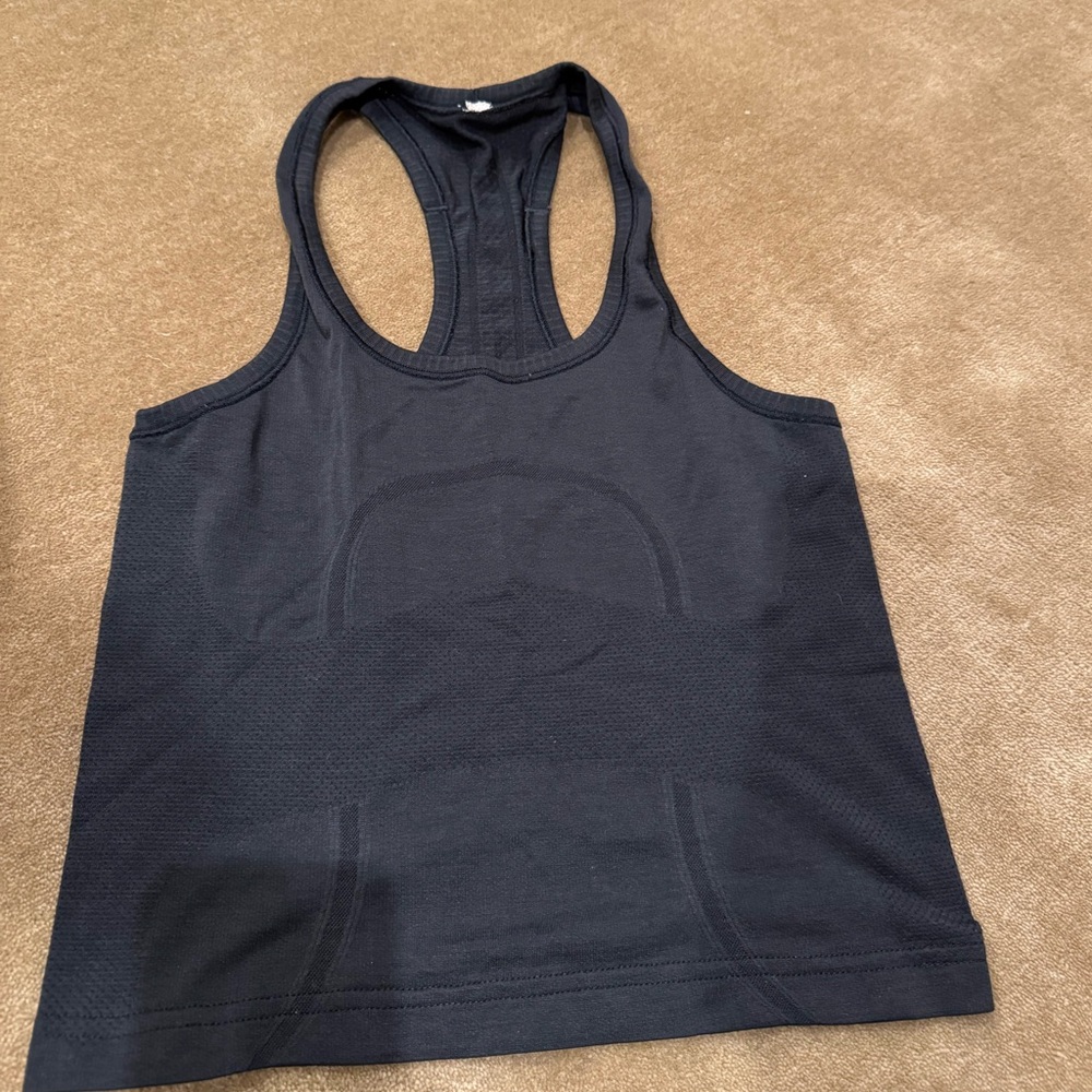Lululemon Black Racerback Tank Top